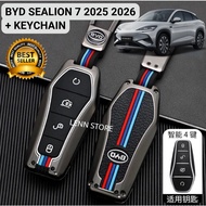 BYD SEALION 7 2025 2026 Metal Remote Key Cover