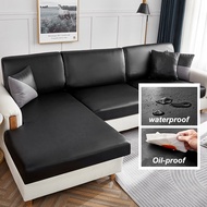 Waterproof Leather Sofa Cushion Cover Anti-scratch Durable Sofa Cover for L Shape Sofa Oil-proof Seat Cushion Cover Pet Dog Furniture Protector