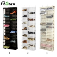 26 Pocket Shoe Organizer Space Saver Over the Door Organizer Shoe Rack Storage Organizer Holder Fold