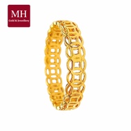 MH 916 GOLD CHINESE COIN RING