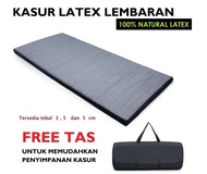 ZIV KASUR LANTAI LIPAT GULUNG LATEX / TRAVEL BED NATURAL LATEX