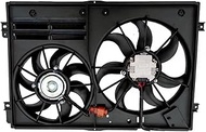 Radiator Cooling Fan Assembly for Golf Jetta CC Eos Passat Compatible for Tiguan 1K0121205AJ 1K01212