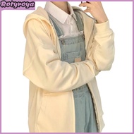 Womens Oversized Hoodies Full Zip Up Long Sleeve Sweatshirt with Pockets Casual Drawstring Jackets F