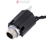 RUSSIK Acoustic Guitar EQ​, Passive Type​ ​Black ​Passive Tone Volume Control​, ​6.35MM Plug​ ​PS900