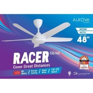 Alkova (ALPHA) Racer 5B 56/48 inches DC Remote Ceiling Fan