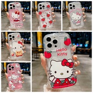 For Redmi Note 10S Redmi Note 10 Pro Max Redmi Note 11 Pro Redmi Note 11S Phone Case Lovely Cute Cartoon Hello Kitty Soap Airbag Soft TPU Back Cover