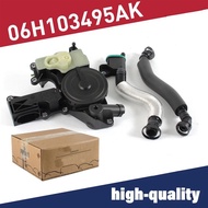06J103221B Oil Separator PCV Valve Assembly + 2PCS Vent Pipe Set For Audi A4 Q5 TT VW Jetta Seat Sko