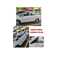 PROTON EXORA CAR CHROME DOOR WINDOW PILLAR/front side mirror cover