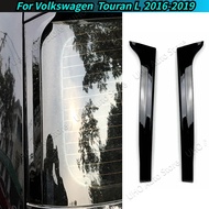 Car Rear Window Side Wing Roof Spoiler For VW Touran L 2016 2017 2018 2019 Stickers Trim Cover Tail Decoration Body Kits Tuning