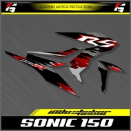 STRIPING HONDA SONIC/STIKER SONIC 150R/STRIPING MOTOR SONIC RS