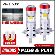 H7 LED Car Headlight 1:1 Mini Lens H11 9005 9006 Hb3 Hb4 9012 Hir2 Projector Bulb 6500K 12V 24V Auto