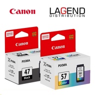 Canon PG-47 / CL-57 / CL-57S / PG47 /CL57 /CL57S Original Ink Cartridge. E410 E470 CANON PG47