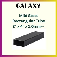 Mild Steel Rectangular Tube 2" x 4" x 1.6mm+- / Hollow Mild Steel Rectangular Tube / Mild Steel Holl