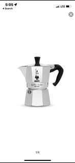 Bialetti for Oceania Mok’s express 130ML 比樂蒂鋁質經典摩卡咖啡壺 3杯
