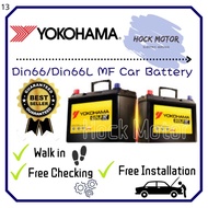 Din66/Din66L 56618 MF Yokohama battery for peugeout ,audi, vw, benz