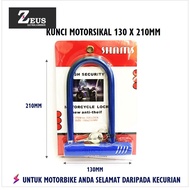 Kunci Motorsikal: SHAMS High Security Motorcycle Lock
