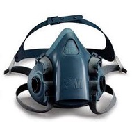 3M 7502 Silicon Half Face Respirator (READY STOCK), PELINDUNG PERNAFASAN 3M