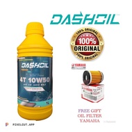 DashOil 4T 15w50 10W40 10W50 Semi Synthetic FULLY SN Motorcycle Engine Oil Minyak Hitam Pelincir Mot