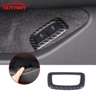 Real Carbon Fiber Trunk Switch Button Cover Trim For Corvette C8 Stingray Z51 Z06 2020-2023 Car Acce