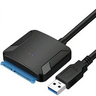 สาย SATA เป็น USB 3.0 อะแดปเตอร์ไดรฟ์ SATA III รุ่น USB 3.0 ใช้กับไดรฟ์ฮาร์ดดิสก์/SSD ขนาด 2.5 3.5 น