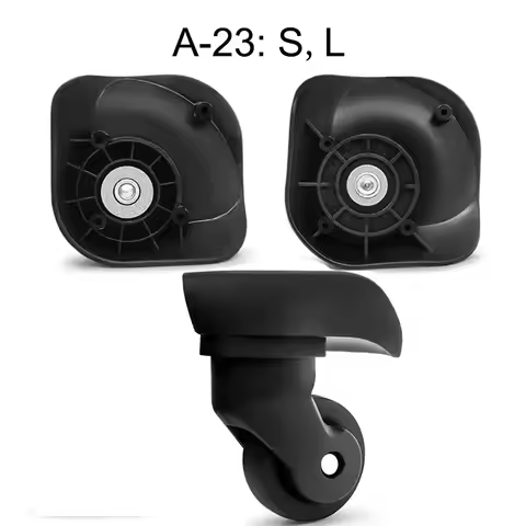 Travel Luggage Wheels Hongsheng A-23/A23/34A/C07 360° Spinner Wheels for Suitcase Bag
