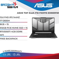 ASUS TUF Dash F15 FX517Z-EHN091W  ( 15.6 FHD IPS 144HZ / I7-12650H / 8GB + 1S / 512GB+1S /RTX3050TI 