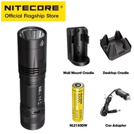 NITECORE R40 V2 inductive Wireless Rechargeable Flashlight LED Powerful Strong Light Long Range Torc