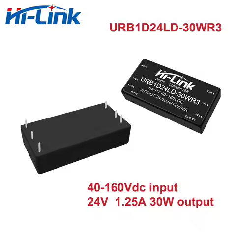 Hi-Link Original 30W 5V/12V/15V/24V 40-160Vdc URB1D05LD-30WR3 URB1D12LD-30WR3 URB1D24LD-30WR3 DC Pow