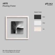New Arte Floating Frame Square 36X36Cm Wall Photo Frame