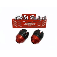 Satria FU Radiator Cover + jumbo Dragon Axle Package of 2 items
