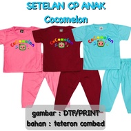KATUN 3S YEYA - CP DTF/PRINT CASUAL SUIT FOR CHILDREN MADE OF COTTON C0C0 melon