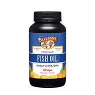 Barlean's, Fresh Catch, Fish Oil Supplement, Omega-3 EPA/DHA, Orange Flavor, 1000 mg, 250 Softgels