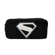 Superman Logo Double Zip Pencil Bag (10328)