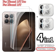 For Xiaomi 15T Xiaomi15T Pro 5G Tempered Glass Screen Protector Transparent HD Clear Coverage Camera