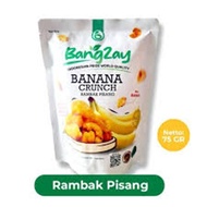 Artificial Sweetenerless Banana FruitKeripik HealthyCemilan 50g - Bangzay Banana Crunch 50g Banana C