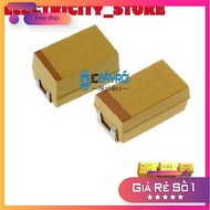 [3 Pieces]- Tantalum Capacitor 1uF 50V SMD6032 Chip World