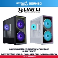 LIAN LI Lancool 217 Infinity E-ATX Pc Case - Black / White