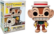 Funko Mr. Chimes (GameStop Exclusive): Cuphead x POP! Games Figure & 1 PET Plastic Graphical Protect