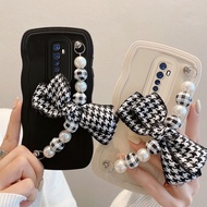 OPPO Reno2F Case Bow chain phone case OPPO Reno Reno2 Reno2Z Girl Case Reno5 Reno6 Reno7 Casing Reno8T Reno8Z Case A9 2020 A5 2020