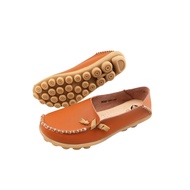 CSB Cowhide Shoes BG92-581 Women's Fashion Comfortable To Wear Can Pedal The Heel.