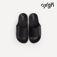 OXGN Slides For Men (Black/Taupe)
