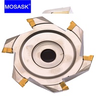 MOSASK BAP400R 40 50 63 mm CNC Cutting Steel Precision Right-Angle Clamped End Mill APMT 1604 Face Milling Cutter