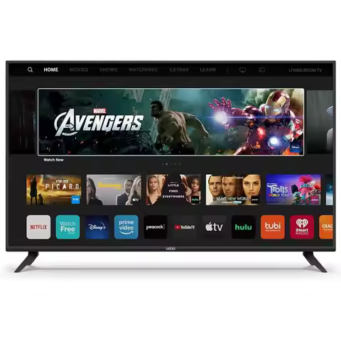 50 Inch 4K Smart TV, V-Series UHD LED HDR Teion with AirPlay and Chromecast Built-in