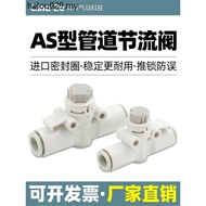 Pipe AS1002F with Lock 04 Throttle Valve AS2002F Speed Regulating Valve AS2052F Control AS3002F-06 0