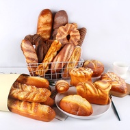 Simulation Caterpillar Bread Cake Model PU Baguette Food Fake Bread Decoration Model Room Photograph