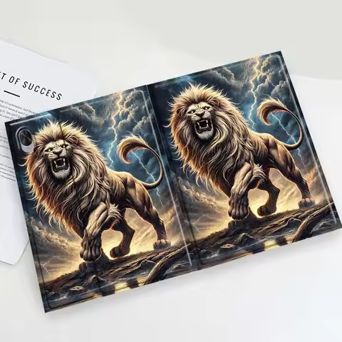 Lion Art Fashion Luxury For Huawei MediaPad 3 12 Air SE M6 M5 Lite Pro 10.4 10.8 11 11.5 12.6 13.2 I