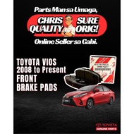 BRAKE PADS FRONT TOYOTA VIOS 2019-2025