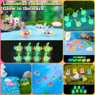 [ Ready Stock ] Luminous Small Animals Glow in the Dark Aquarium Ornament Fish Tank Decoration Home 