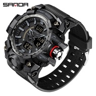 SANDA Brand G Style Military Watch Men Digital Shock Sports Watches For Man Waterproof Electronic Wristwatch Mens