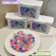 Laundry Capsules 6in 1 Fragrance Beads Detergent Liquid Capsules Long Fragrance/Softener Terbaru 99%